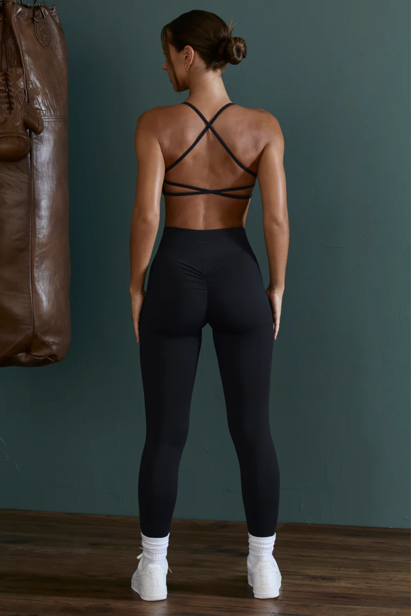 High Waist Wrap Over Leggings