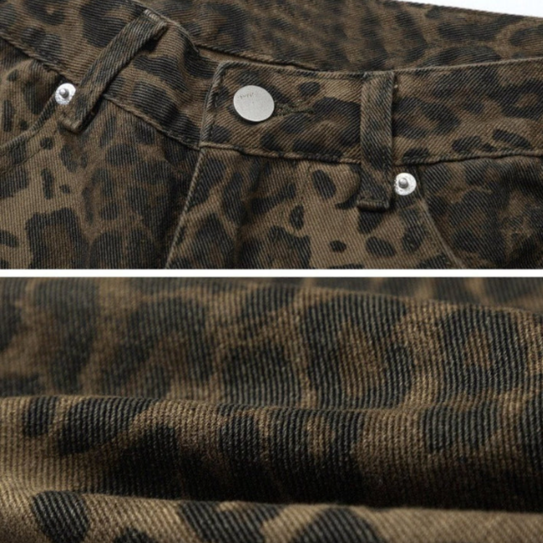 Leopard Jeans