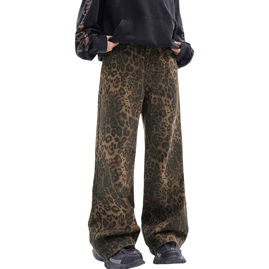 Leopard Jeans